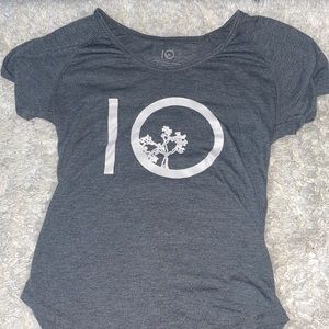 Tentree grey V-neck T-shirt